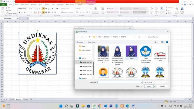 Cara Membuat Gambar Menjadi Transparan di Excel смотреть онлайн
