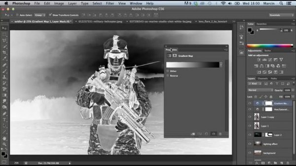 Military Style Editing - Photoshop Tutorial