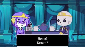 Canon passive Nightmare meets Fanon Nightmare (Eng/Rus) ( Undertale ) ( Sans aus ) ( short ) #trend