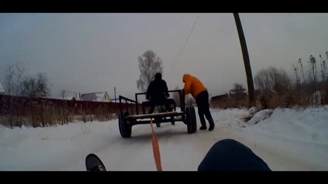 Развлекаемся. Просто катаемся на мотоблоке. Покатушки #11 смотреть онлайн