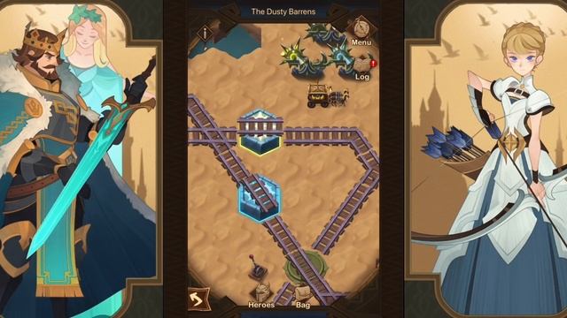 VOYAGE OF WONDERS - DUSTY BARRENS - SPEED RUN [AFK ARENA GUIDE] смотреть онлайн