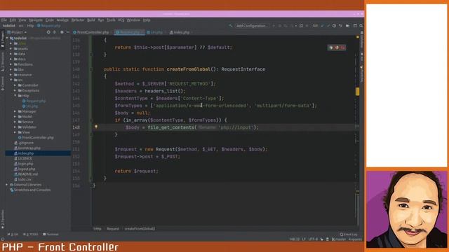Part 2: PHP - Front Controller смотреть онлайн