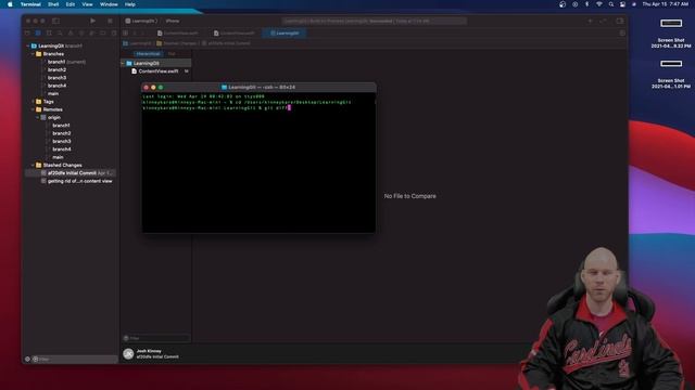 How to Use Git Diff, Git Commit, and Git Stash (In Xcode) смотреть онлайн