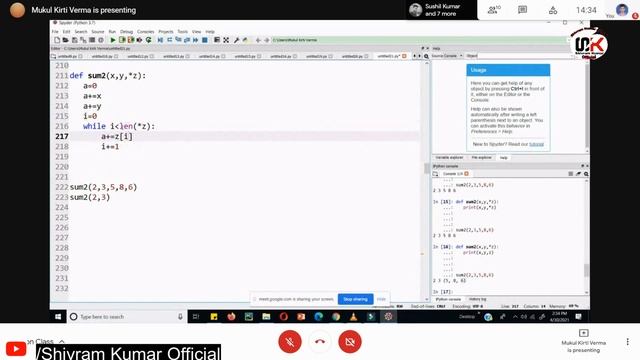 Argument (Required,Keyword,Default,Vairabl-Length) Python Programming смотреть онлайн