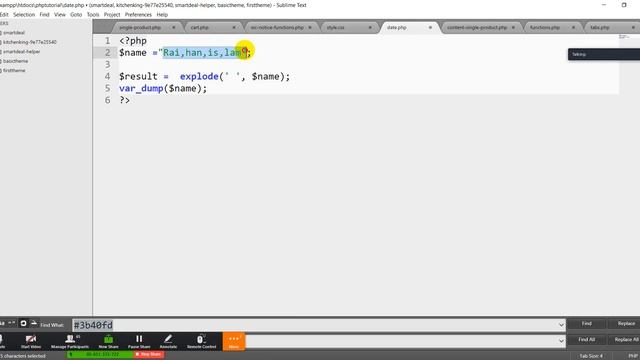 PHP Bangla Tutorial for Beginners Full - PHP Tutorial Part 41 - PHP explode function смотреть онлайн
