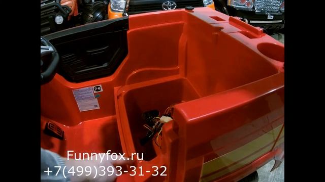 Сборка детского электромобиля Пожарная машина A222AA смотреть онлайн