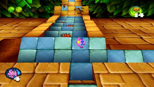 Frogger 2 Swampy's Revenge [3 - Crocs Away!] Pyramid Climb смотреть онлайн