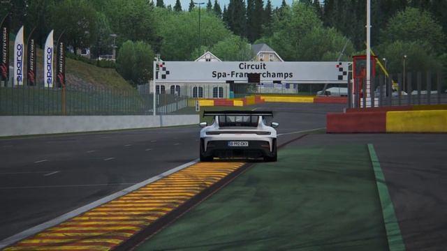 PORSCHE 911 GT3 RS 992 - SPA - ASSETTO CORSA смотреть онлайн