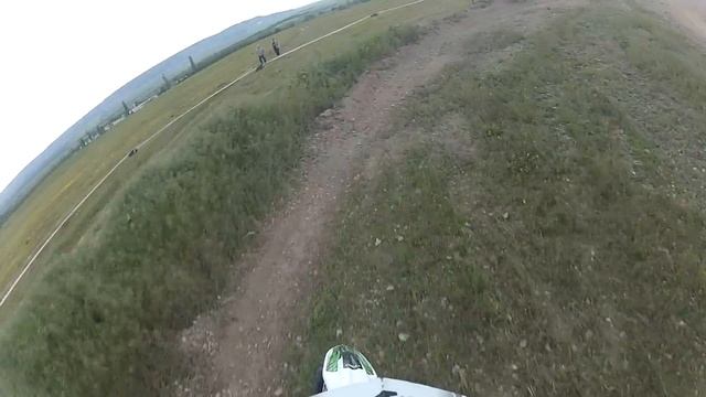 Мотокросс Севастополь. Район Черные камни .За рулем - Денис Литвин