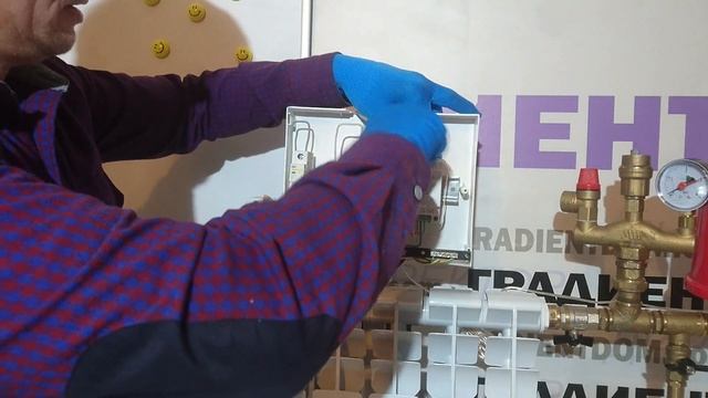 Аварийное подключение Терморегулятора с датчиками и сохранение работы электрического котла. смотреть онлайн