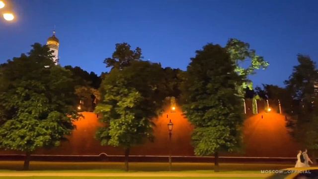 Кремль. Кремлёвская стена. Световая проекция смотреть онлайн