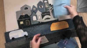 Пэчворк из джинсовых лоскутов.Смотрите что получилось.Апсайклинг