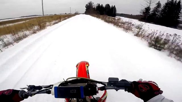 CRF250R максимальная скорость смотреть онлайн