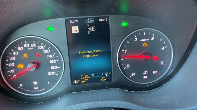 MERCEDES SPRINTER 2020 warning lights смотреть онлайн