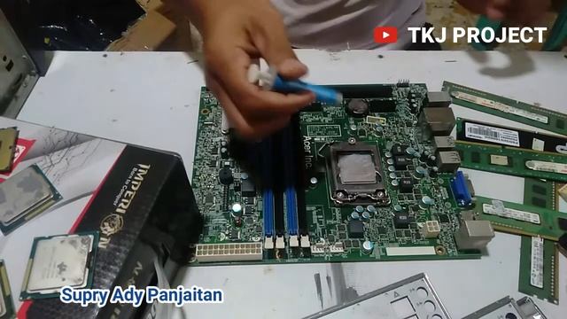 Rakit PC lagi!!! Mobo Acer B75 G2030 смотреть онлайн