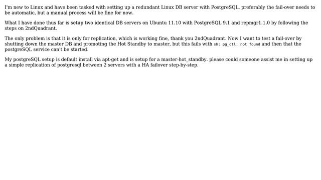DevOps & SysAdmins: postgreSQL replication and failover with repmgr on Ubuntu (2 Solutions!!) смотреть онлайн