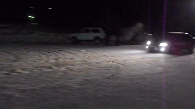 Audi A4 1.8 Turbo Quattro пяточки на льду