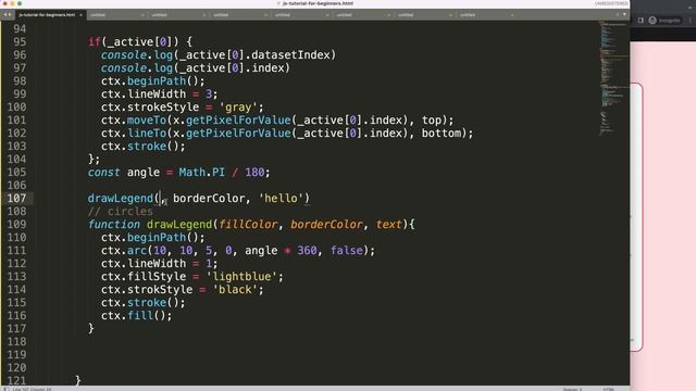 How to Create a Legend That Shows Values onHover in Chart JS смотреть онлайн