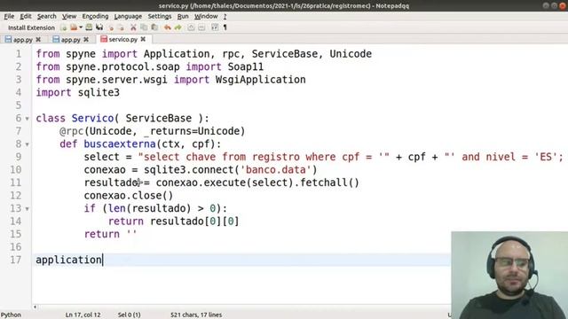 Interoperabilidade de Sistemas em Python com SOAP e WSDL смотреть онлайн