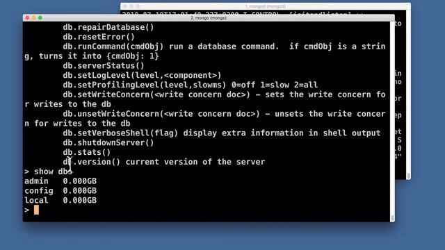 MongoDB Tutorial for Absolute Beginners : 08 Exploring MongoDB Shell смотреть онлайн