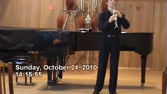 I.Stravinsky Three pieces for clarinet solo смотреть онлайн