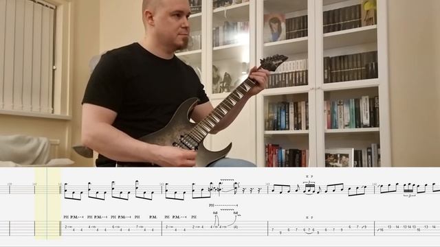 Gary Moore - Over the Hills and Far Away (guitar solo with tab) смотреть онлайн