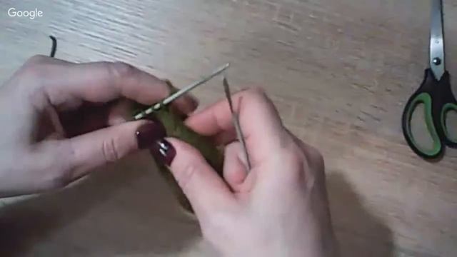 Как протянуть нить сквозь петли смотреть онлайн