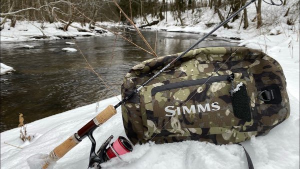 Обзор рыболовного рюкзака Simms Dry Creek Z Sling Pack 15l