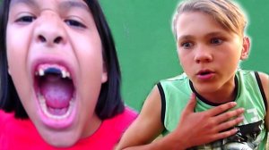 НЕ ВЫРЫВАЙ мне ЗУБ!  Больно же! ПОМОГИТЕ! ЧЕЛЛЕНДЖ - ЗУБ.