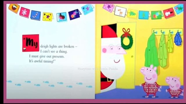 Peppa Pig’s Night Before Christmas Read Aloud Kid’s Book смотреть онлайн