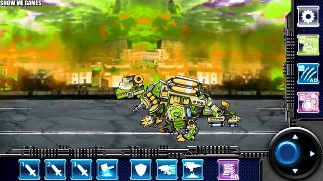 Dinosaur Park + Dino Picnic + Dino Robot Corps + Triceratops/T-Rex/Spinosaurus/Brachiosaurus/Shark смотреть онлайн