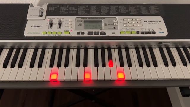 Casio LK 200s: Nocturne op.9 no.2 (Chopin) [Extended] смотреть онлайн