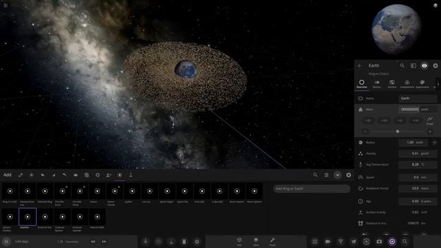 Universe Sandbox Gameplay