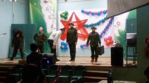 Сценка 23 февраля