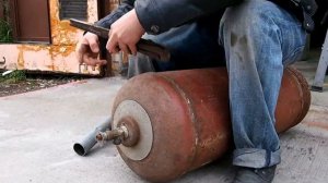 КАК СНЯТЬ ВЕНТИЛЬ С ГАЗОВОГО БАЛЛОНА за 4 минуты!