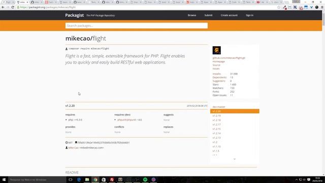 Sobre Micro Frameworks PHP - Flight PHP, Lumen e Slim 3 смотреть онлайн