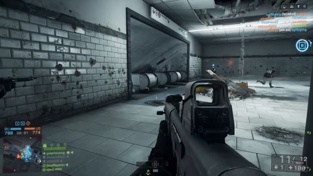 Battlefield 4 - USAS -12 смотреть онлайн