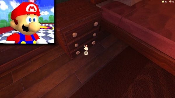 Mario Plays NEW Roblox DOORS