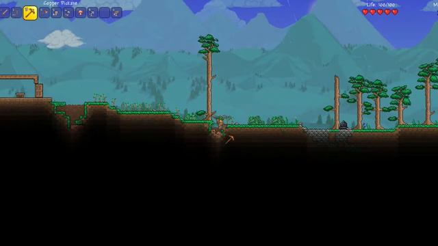 Боль и страдания! Terraria #1 вместе с Alex Flash смотреть онлайн