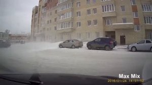 Подборка - Городские лавины  Сход снега с крыши