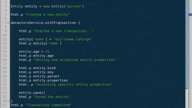 Google I/O 2009 - Groovy and Grails in App Engine смотреть онлайн