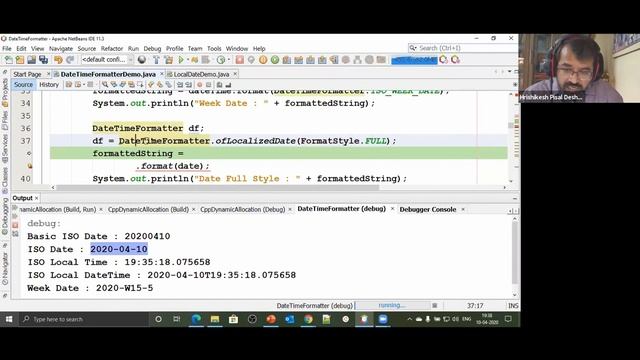 Java 8 Date Time API's : Part-6/6 (DateTimeFormatter) смотреть онлайн
