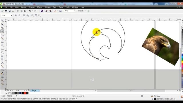 Eagle Logo Design - Learn Coreldraw Unique Techniques with Ahsan Sabri смотреть онлайн