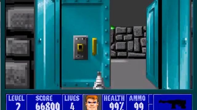 Wolfenstein 3D 6 эпизод 2 серия
