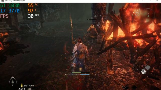 GT 1030 4 GB Test | Wo Long Fallen Dynasty | Genuine Review Gameplay | 1080p,720p смотреть онлайн