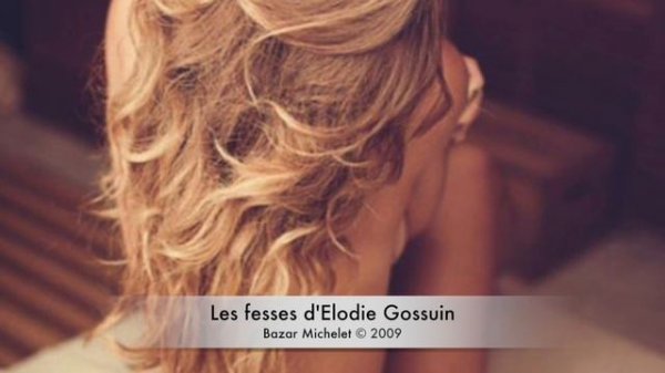 Les fesses d'Elodie Gossuin
