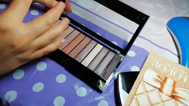 Тестирую палетку теней от AVON и палетку теней от STELLARY все минусы и плюсы. смотреть онлайн