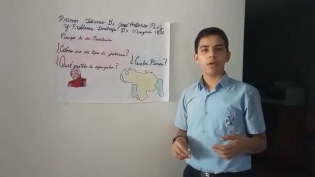 exposición de la primera presidencia de José Antonio Páez y problemas limítrofes de Venezuela смотреть онлайн