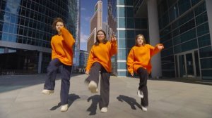 дети танцуют шафл в москва сити