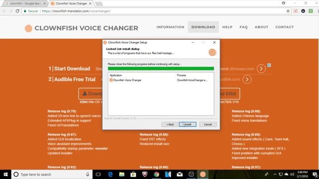 FREE!! HOW TO GET CLOWNFISH VOICE CHANGER (WORKS WITH SKYPE, DISCORD, ETC) смотреть онлайн